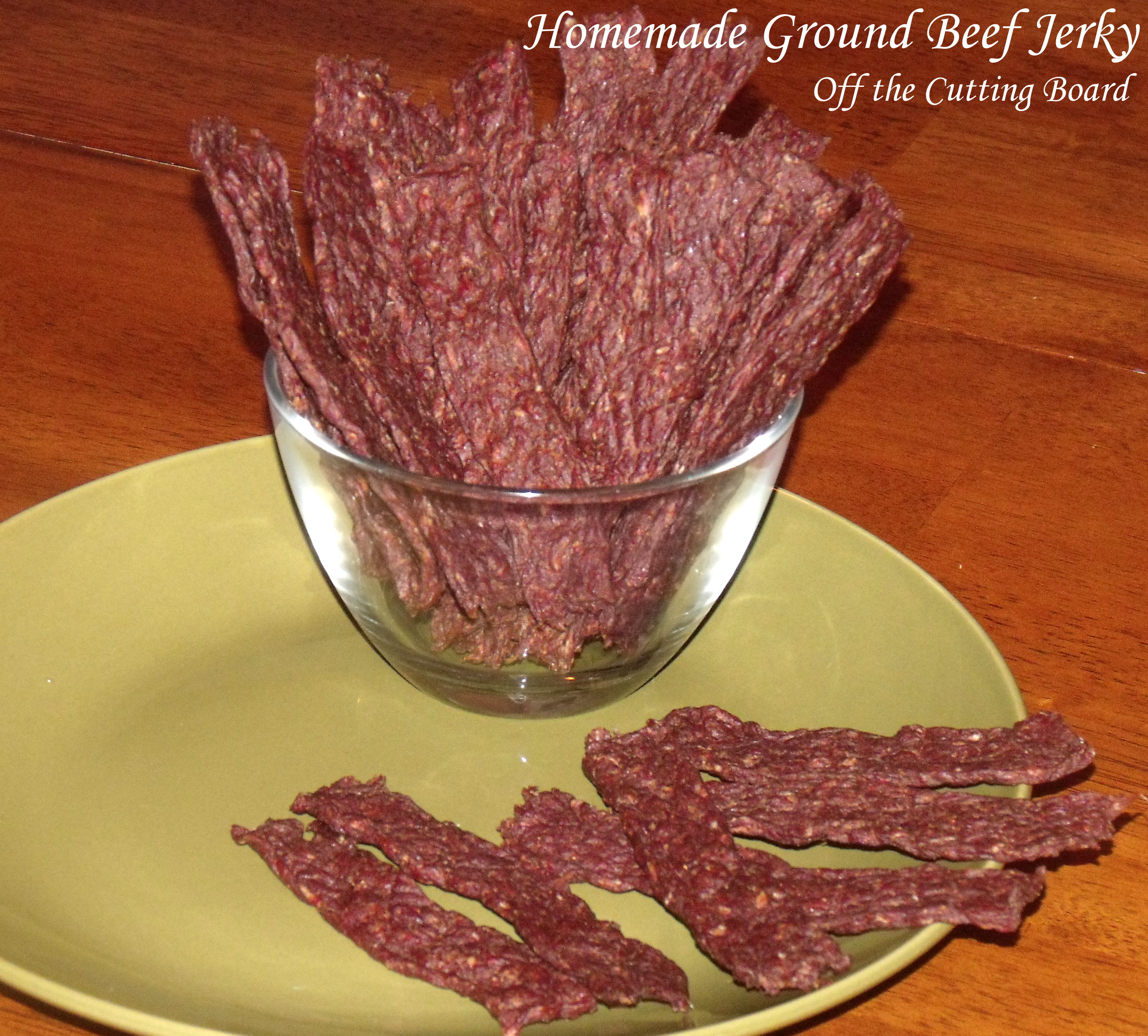 Ground Beef Jerky
 Homemade Ground Beef Jerky