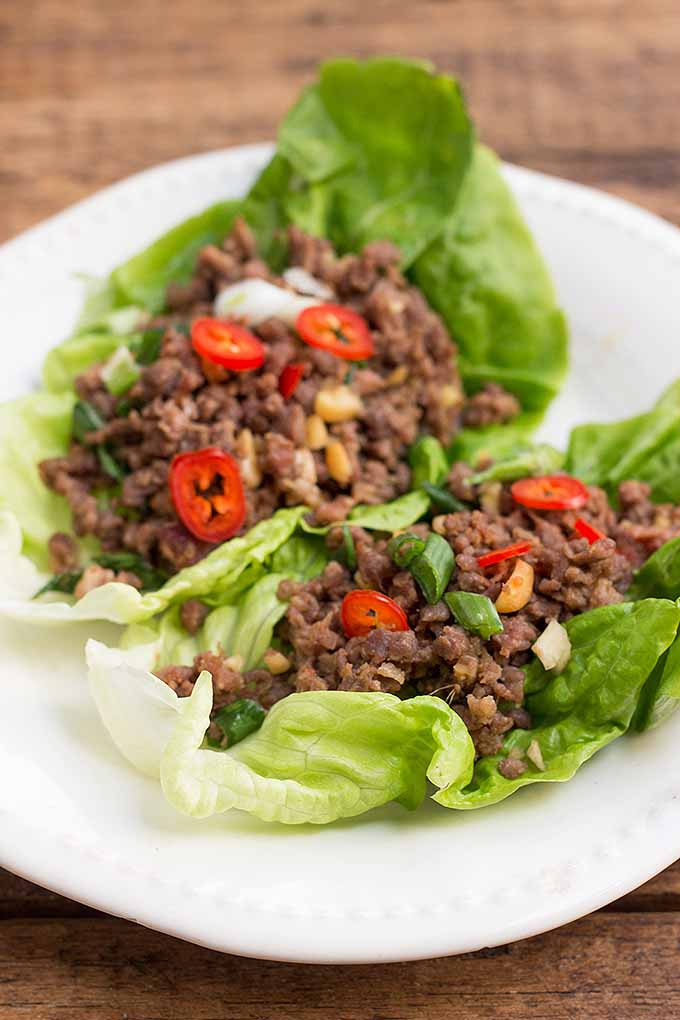 Ground Beef Lettuce Wraps
 Asian Inspired Spicy Ground Beef Lettuce Wraps