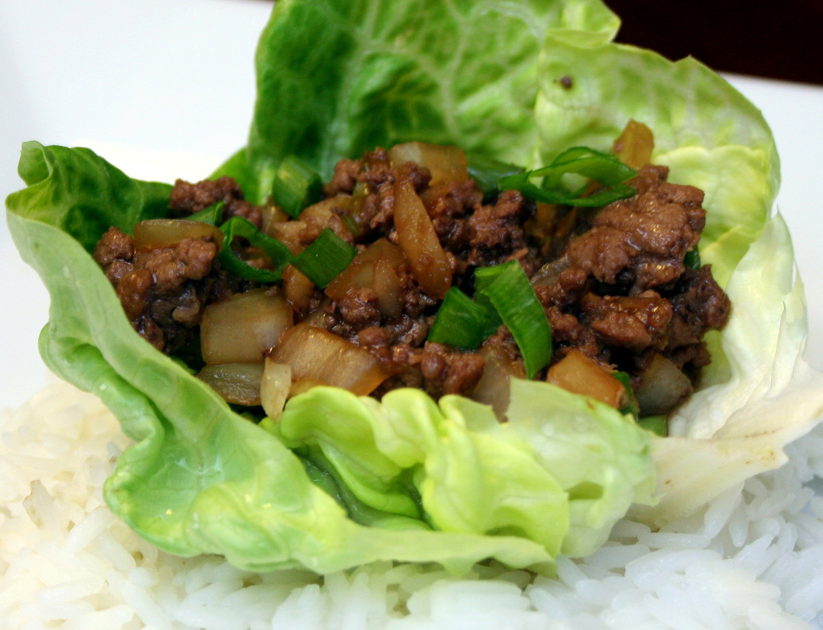 Ground Beef Lettuce Wraps
 baked ziti with ground beef