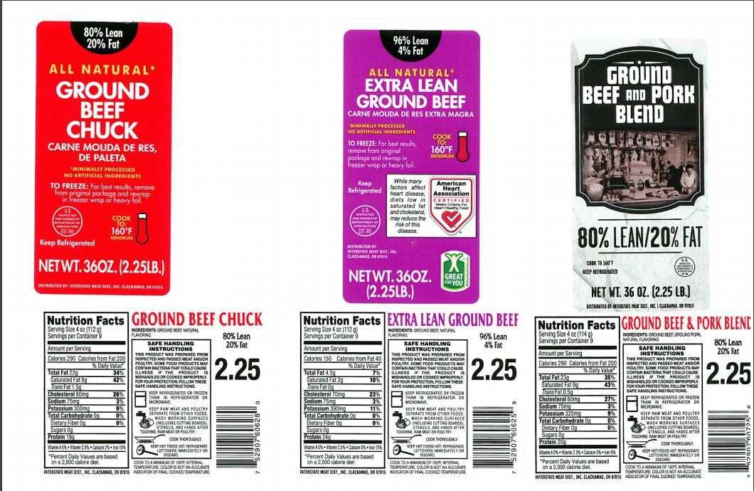 Ground Beef Recall 2018
 Recall issued for ground beef pork products due to E