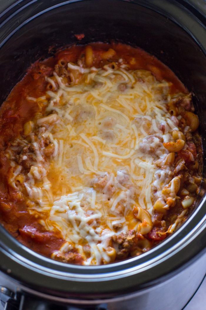 Ground Beef Slow Cooker
 slow cooker ground beef and cheese pasta