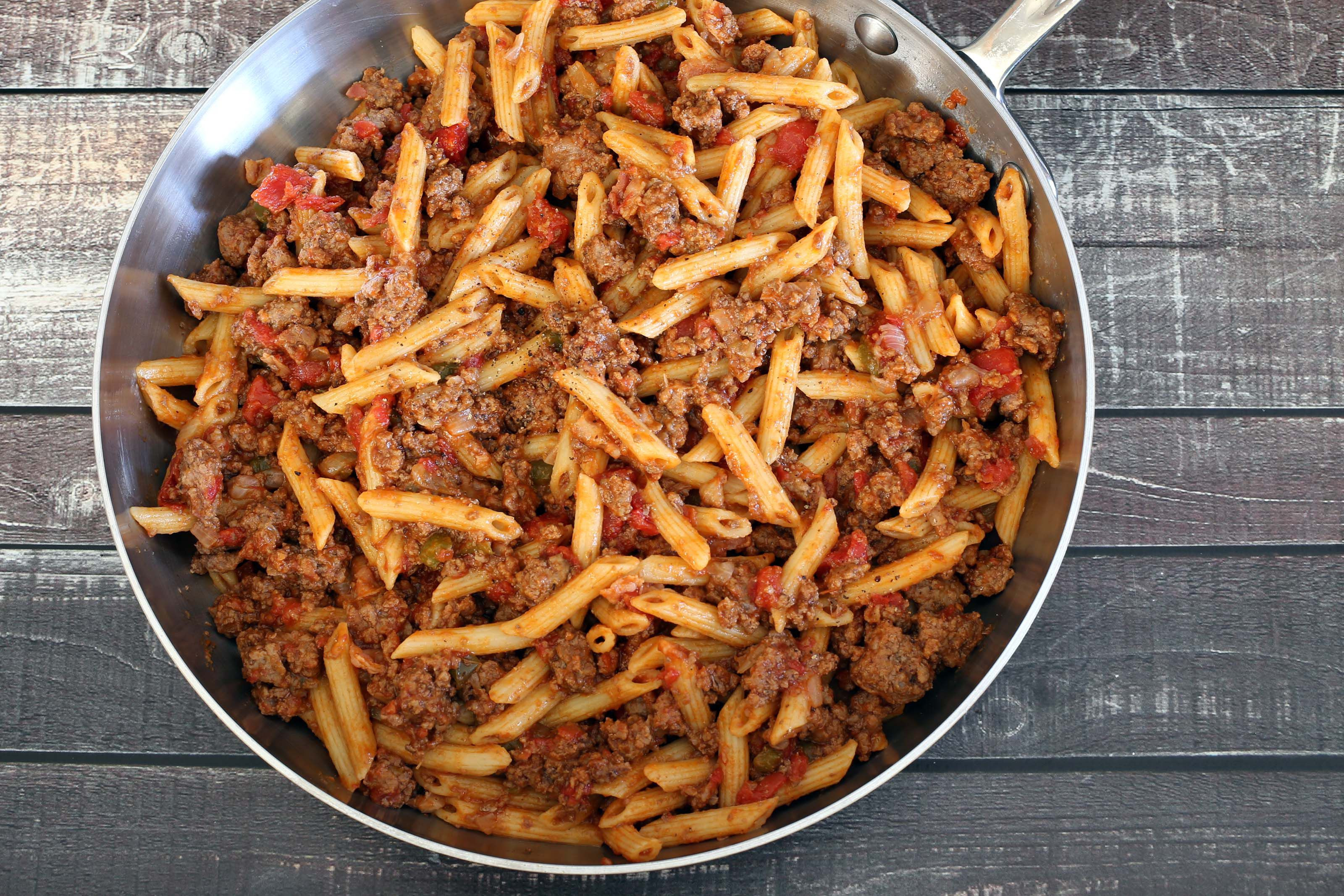 Ground Beef Spaghetti
 easy ground beef recipes with pasta