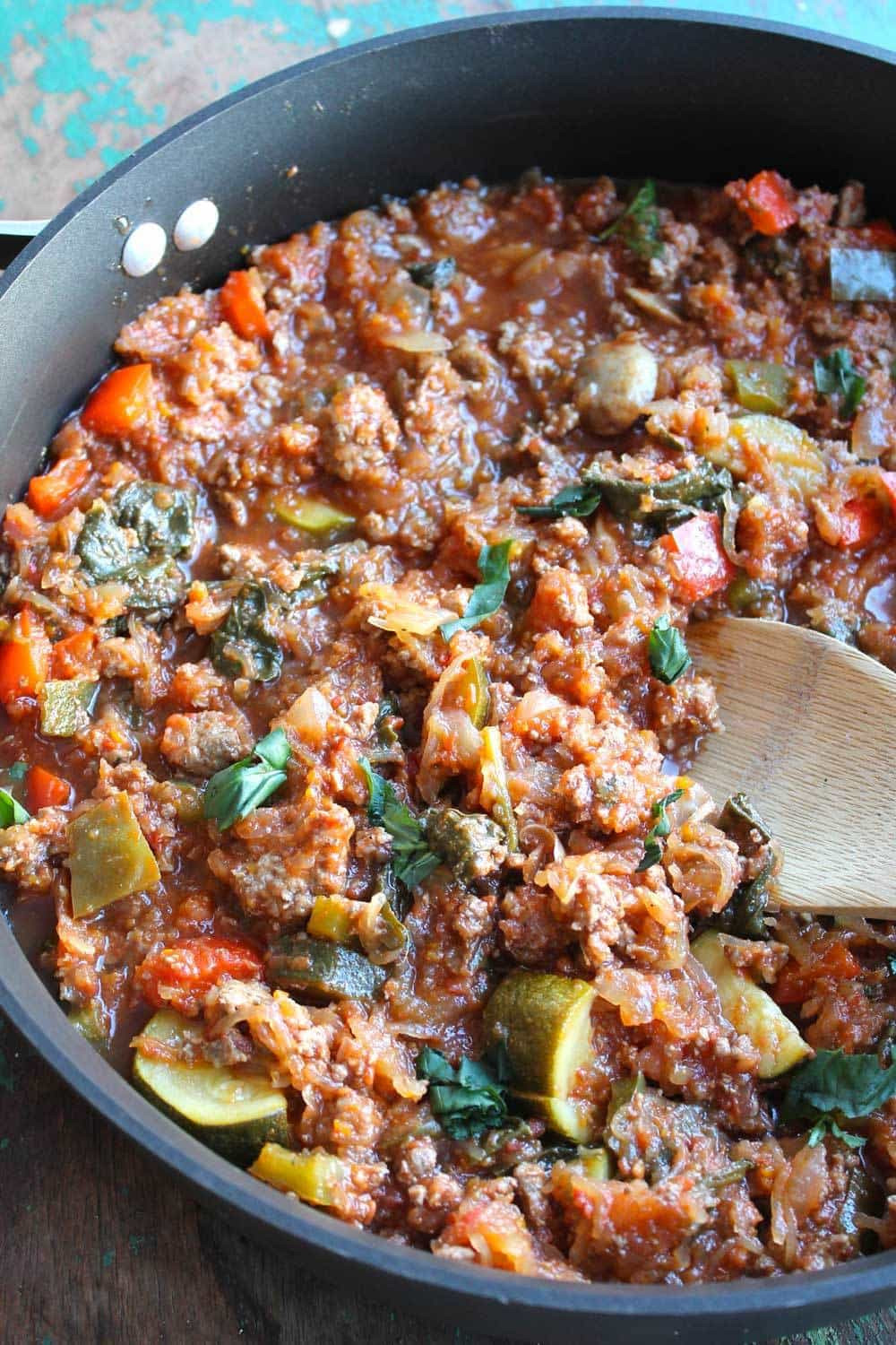 Ground Beef Spaghetti
 Paleo Ground Beef Spaghetti Squash Skillet Smile Sandwich