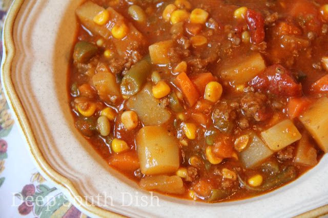 Ground Beef Stew
 Ground Beef Hobo Stew