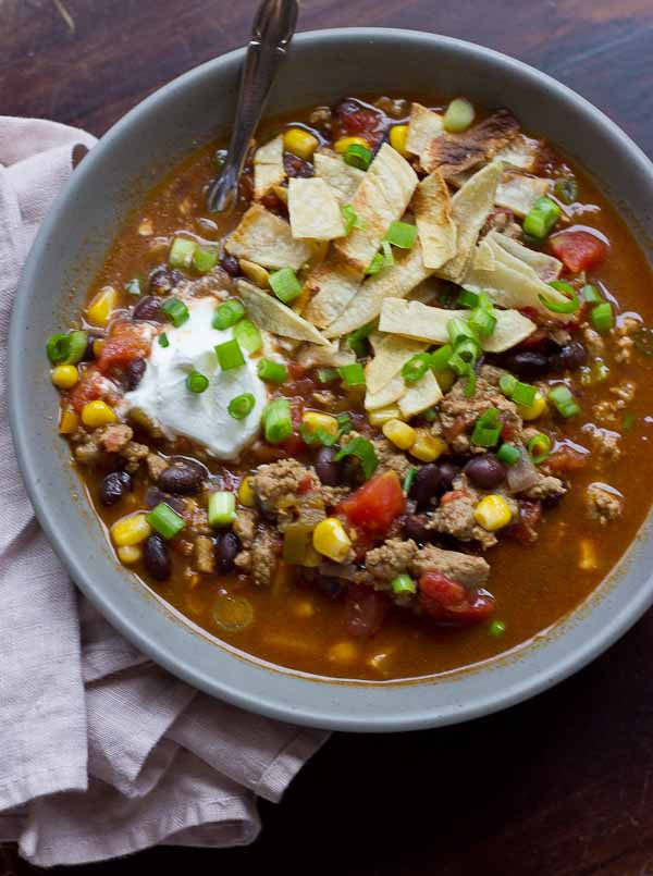 Ground Turkey Calories
 taco soup with ground turkey calories