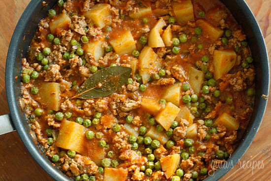 Ground Turkey Calories
 Ground Turkey with Potatoes and Spring Peas