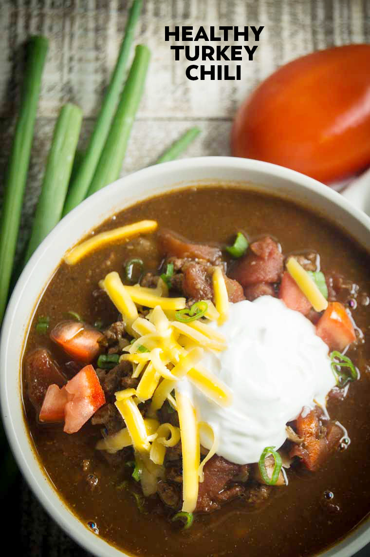 Ground Turkey Chili Recipe
 healthy ground turkey chili