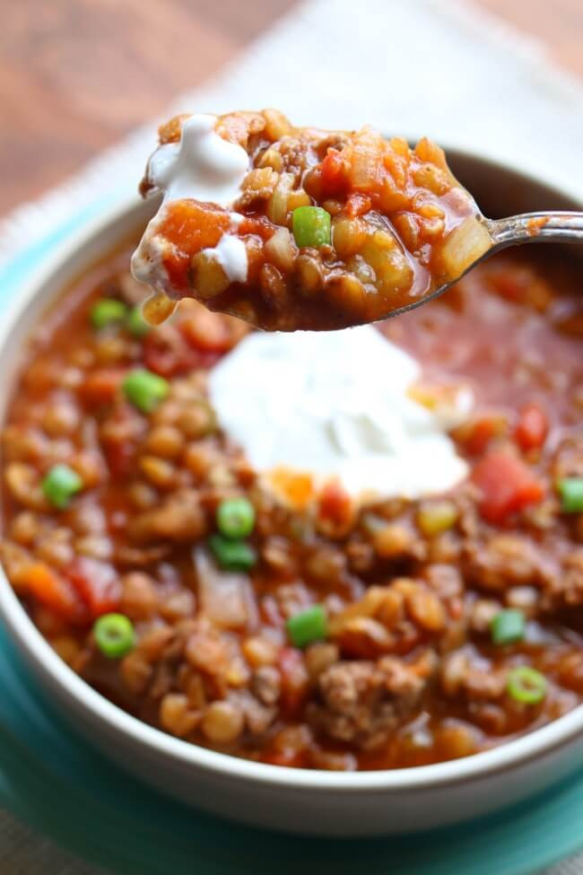 Ground Turkey Crock Pot Recipes
 Instant Pot Ground Turkey Lentil Chili 365 Days of Slow