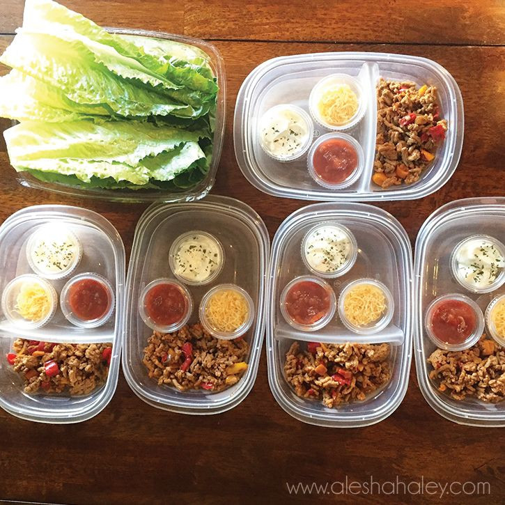 Ground Turkey Meal Prep
 The 25 best Ground turkey lettuce wraps ideas on