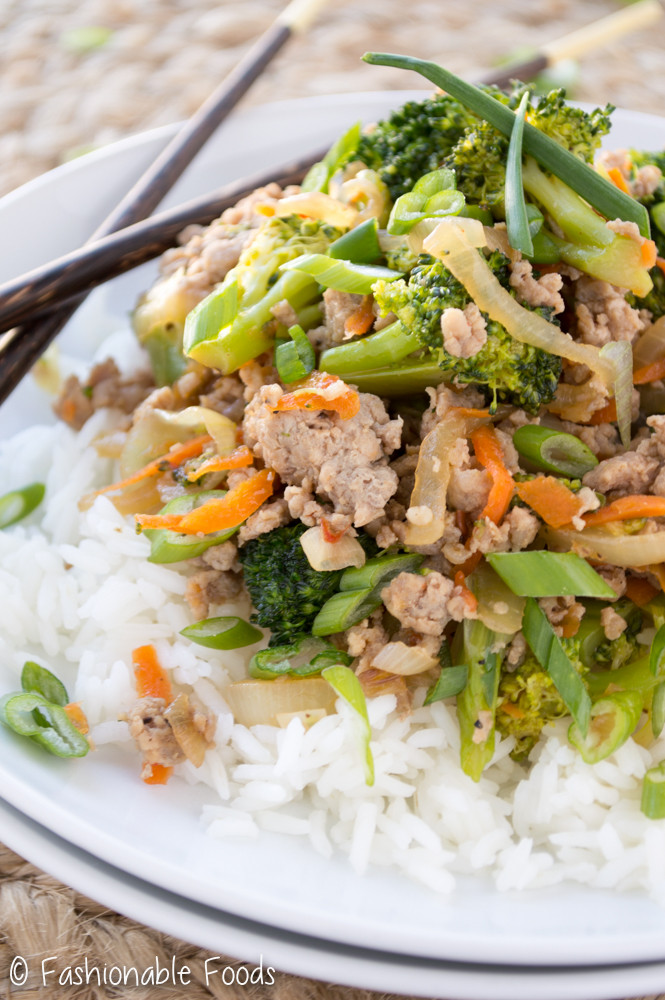 Ground Turkey Stir Fry
 Ground Turkey and Broccoli Stir Fry Fashionable Foods