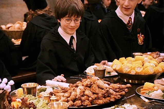 Harry Potter Dinner
 A Harry Potter Great Hall Inspired Feast Is ing To