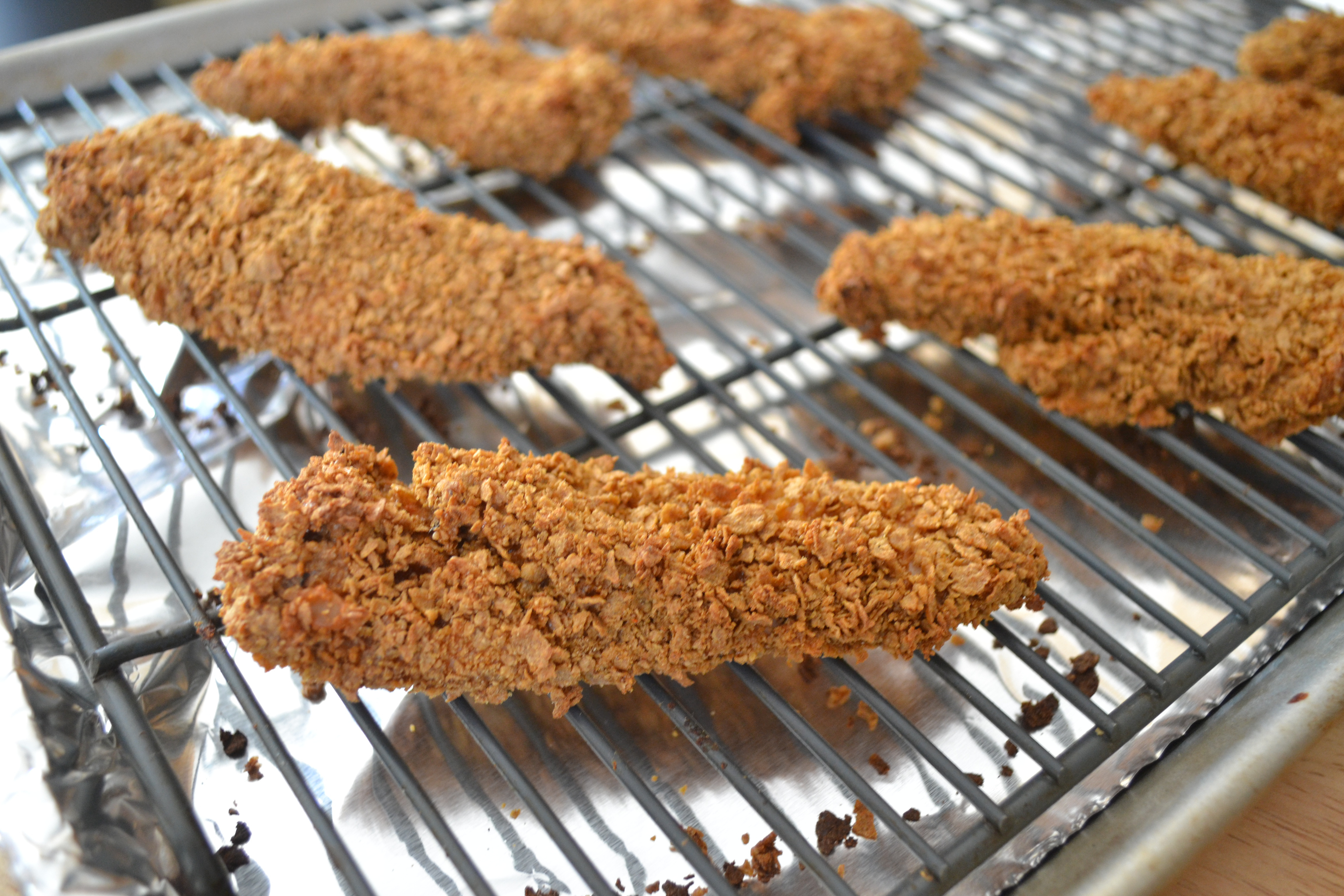 Healthy Baked Chicken Strips
 Healthy Baked Chicken Tenders