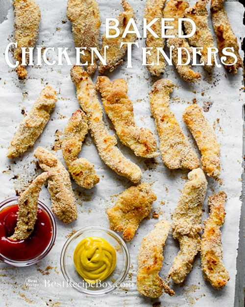 Healthy Baked Chicken Tenders
 Oven Baked Chicken Tenders Chicken Strips Recipe