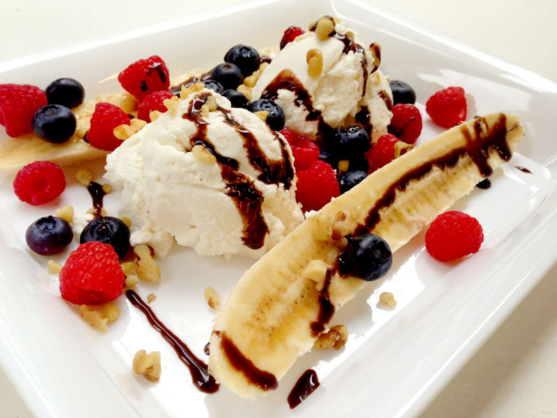 Healthy Banana Desserts
 Healthy Fourth of July desserts Red White and Blue