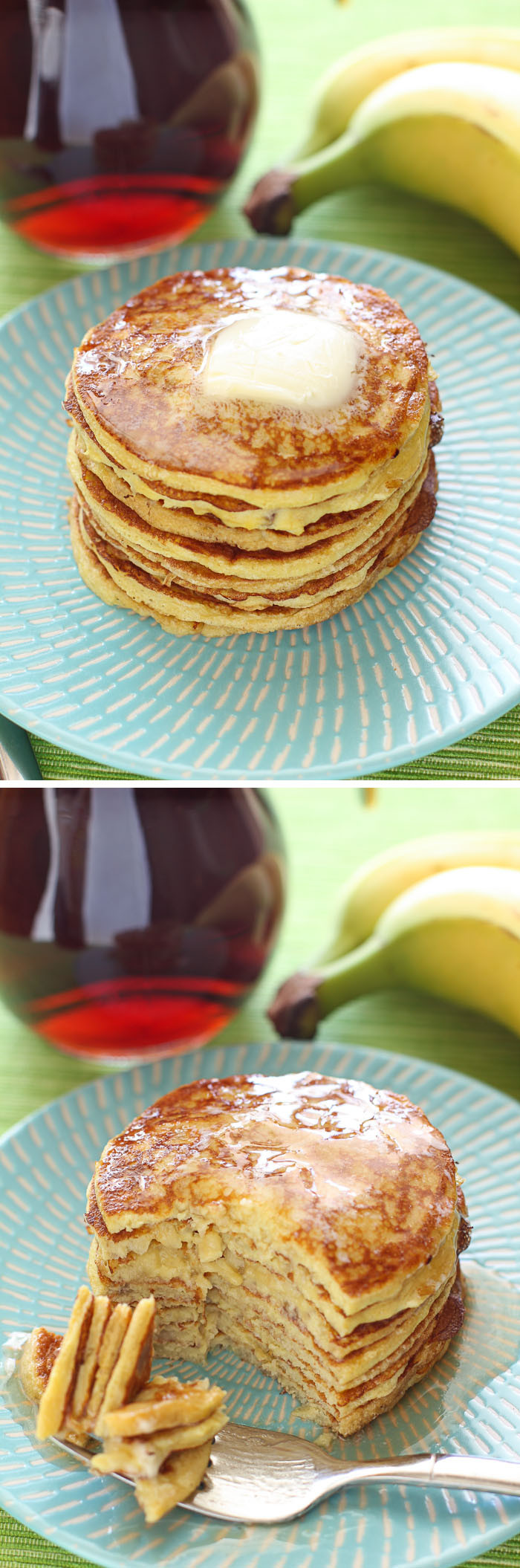 Healthy Banana Pancakes
 Four Ingre nt Protein Pancakes and 16 other simple