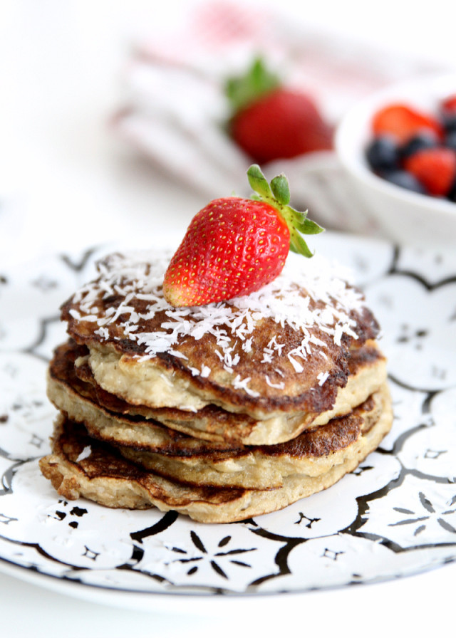 Healthy Banana Pancakes
 RECIPE healthy banana pancakes Bikinis & Passports