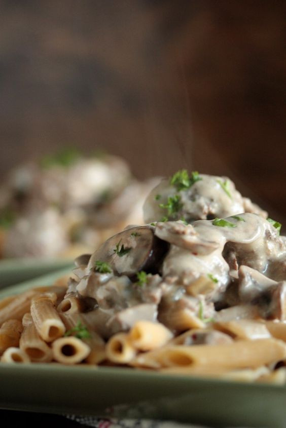 Healthy Beef Stroganoff
 Healthier Beef Stroganoff