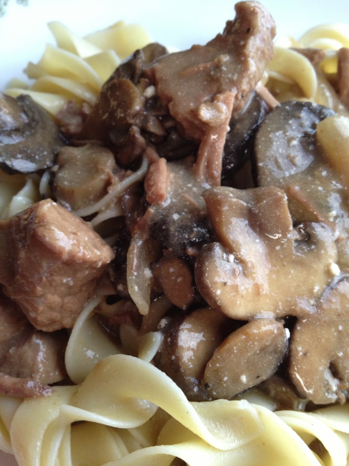 Healthy Beef Stroganoff
 A Healthy Makeover Slow Cooker Beef Stroganoff