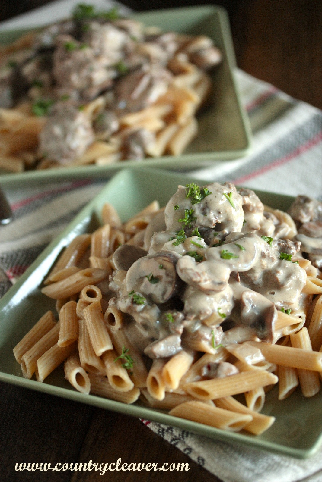 Healthy Beef Stroganoff
 Healthier Beef Stroganoff Country Cleaver