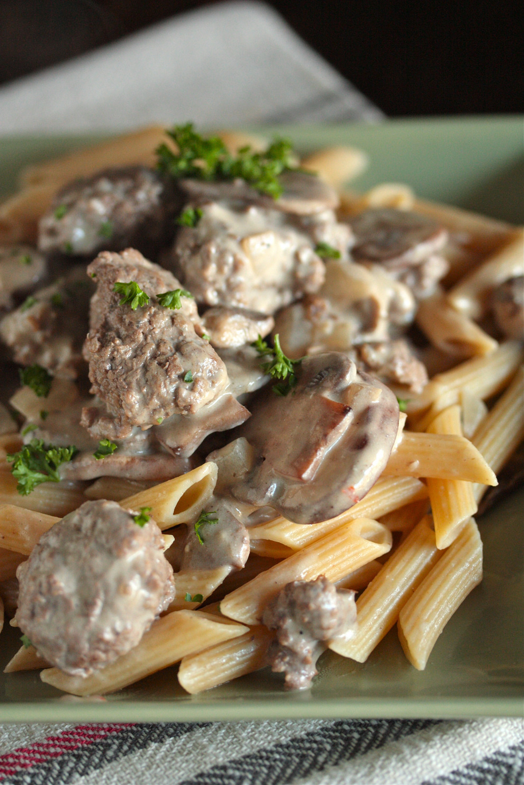 Healthy Beef Stroganoff
 Healthier Beef Stroganoff Country Cleaver