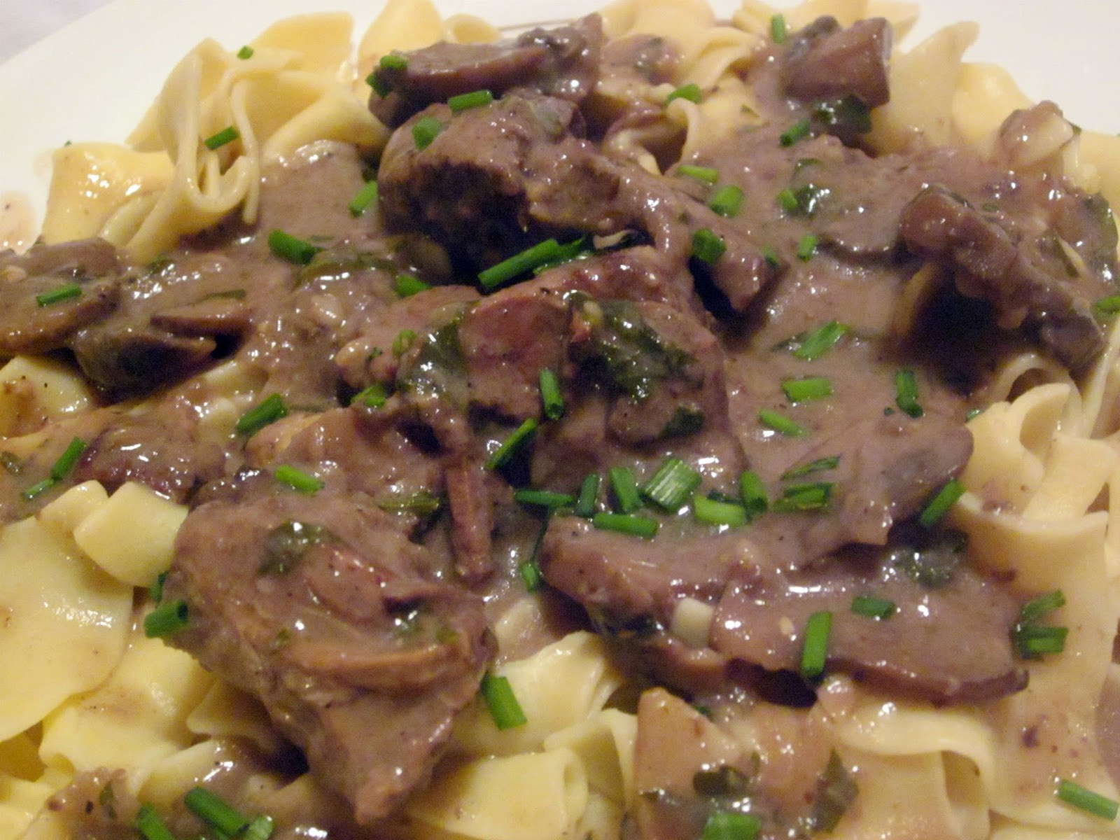 Healthy Beef Stroganoff
 Hungry Couple Hearty Yet Healthy Beef Stroganoff