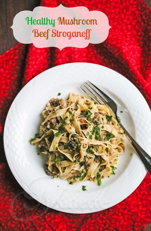 Healthy Beef Stroganoff
 healthy mushroom stroganoff