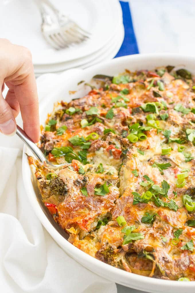 Healthy Breakfast Bake
 healthy breakfast casserole