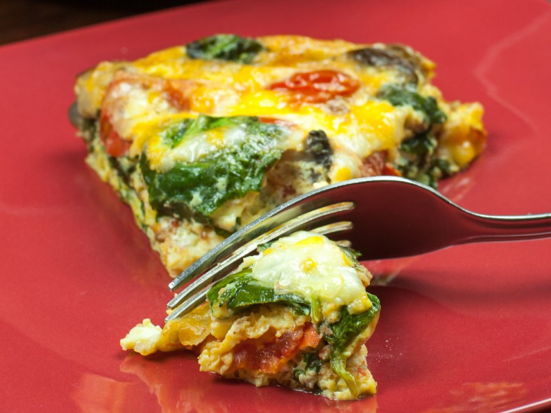 Healthy Breakfast Bake
 In the kitchen with Kelley Healthy Breakfast Casserole