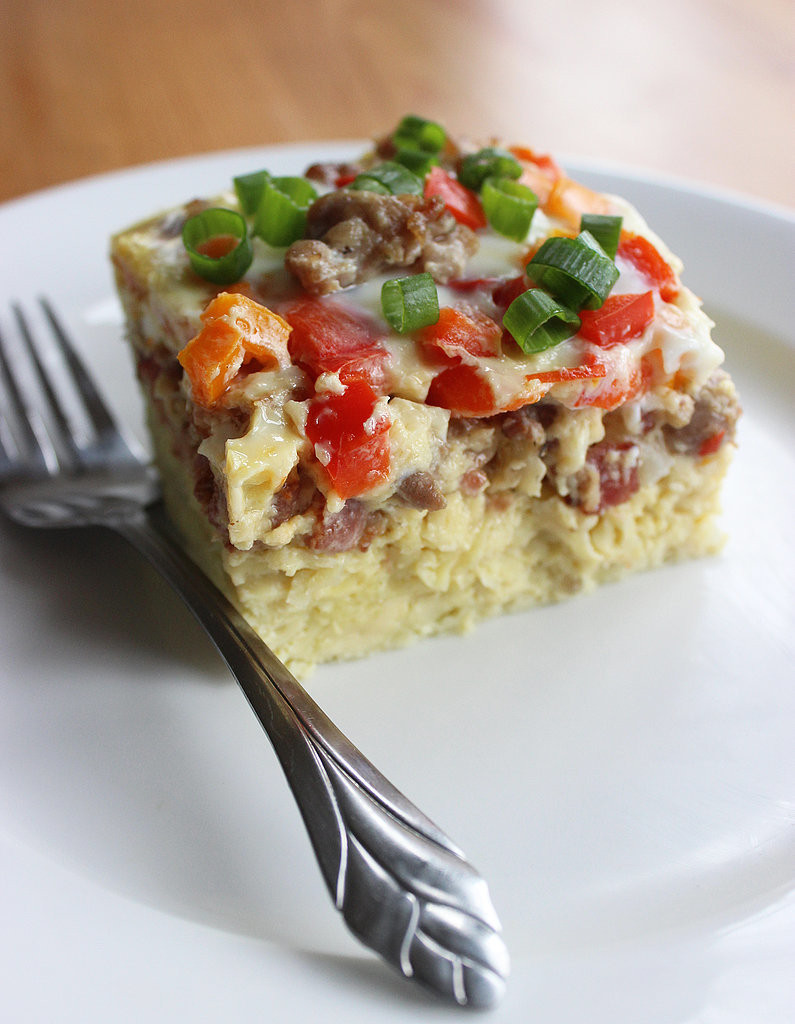 Healthy Breakfast Bake
 Healthy Overnight Breakfast Casserole