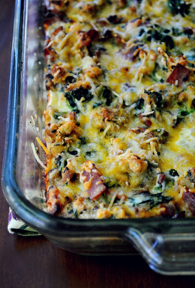 Healthy Breakfast Bake
 healthy breakfast casserole