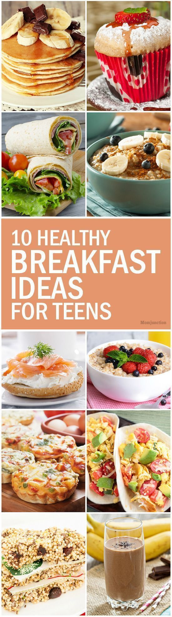 Healthy Breakfast Ideas For Teens
 1000 images about Teen Topics on Pinterest