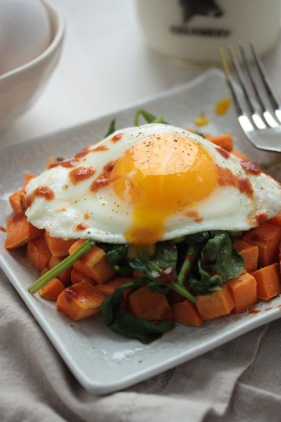 Healthy Breakfast Potatoes
 Easy & Healthy Sweet Potato Spinach Breakfast Hash