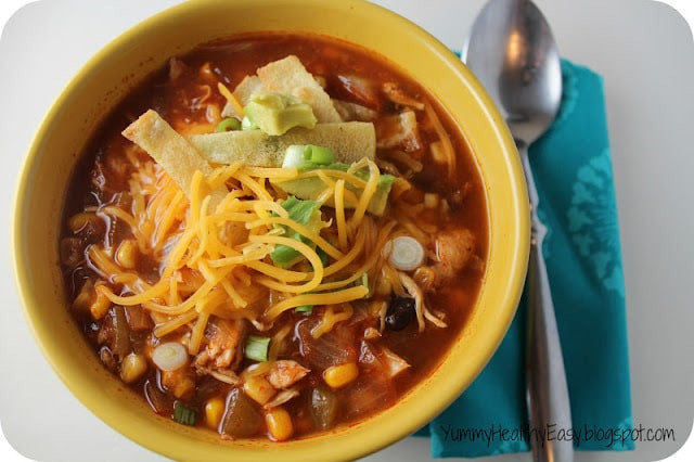 Healthy Chicken Tortilla Soup
 Healthy Crock Pot Chicken Tortilla Soup Yummy Healthy Easy