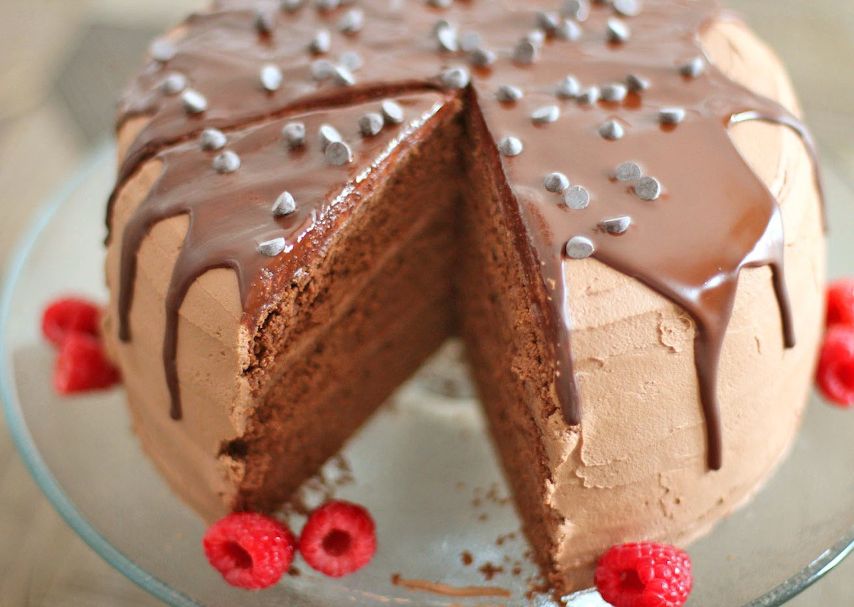 Healthy Chocolate Cake
 Healthy Chocolate Therapy Cake Desserts with Benefits