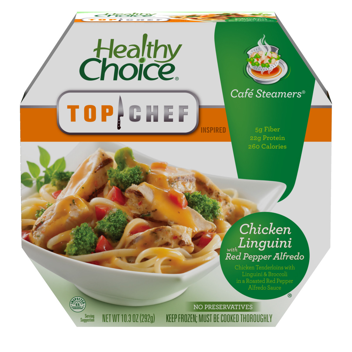 Healthy Choice Dinners
 Healthy Choice Top Chef Cafe Steamers Inspired Meals