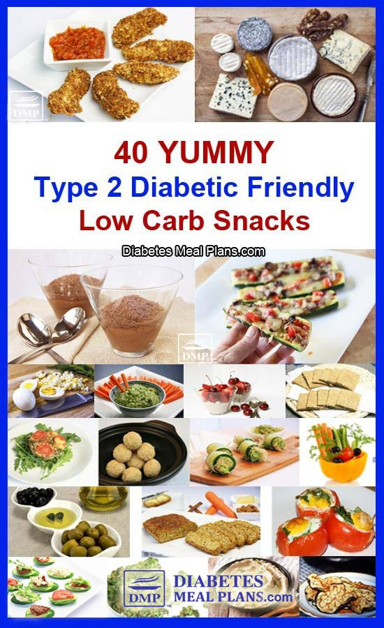 Healthy Diabetic Snacks
 40 Low Carb Snacks for Diabetics