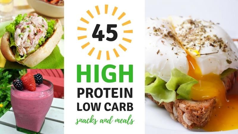Healthy High Protein Snacks
 45 High Protein Low Carb Snacks and Meals Best Weight