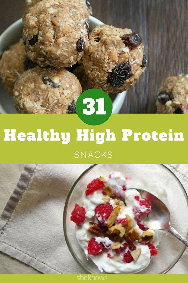 Healthy High Protein Snacks
 31 high protein snacks that make you feel strong