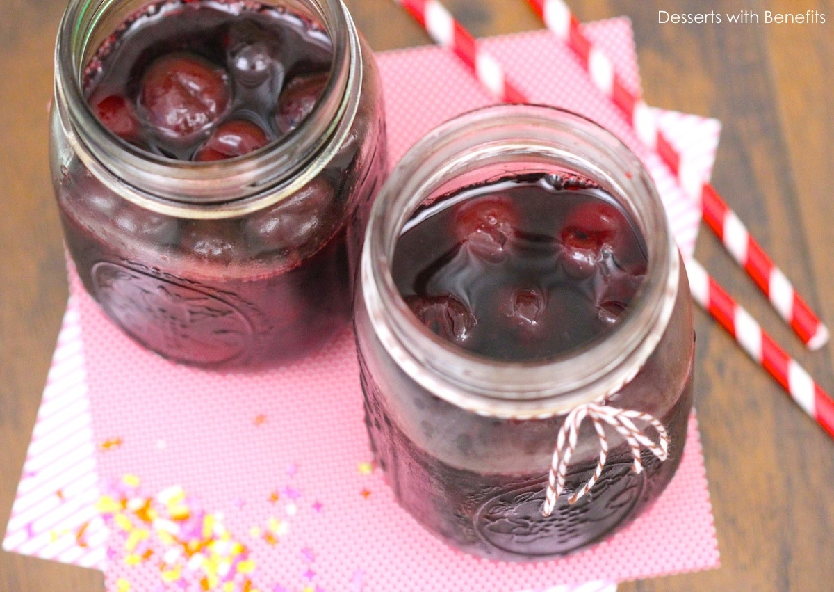 Healthy Homemade Desserts
 Healthy Homemade Maraschino Cherries all natural with