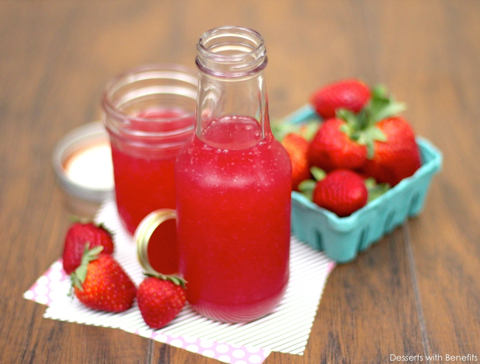 Healthy Homemade Desserts
 Healthy Sugar Free Strawberry Syrup Desserts with Benefits