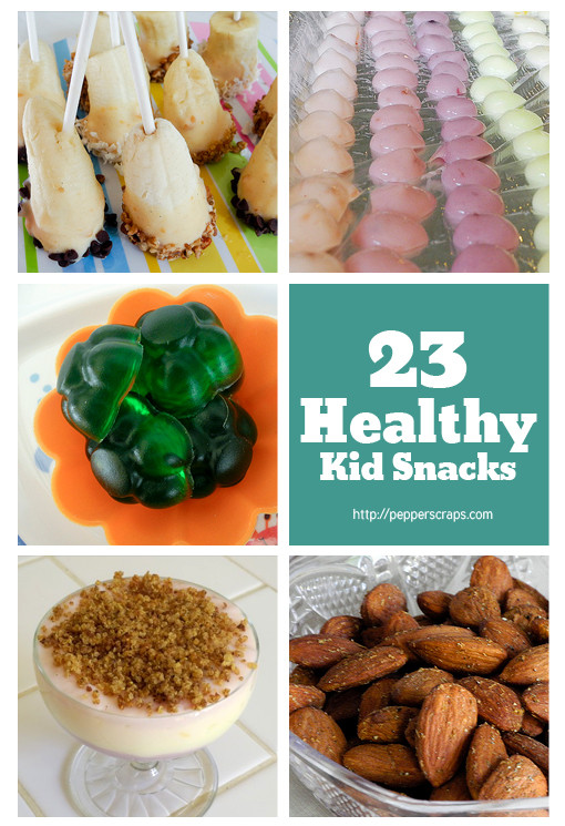 Healthy Kids Snacks
 23 Healthy Kid Snacks – Pepper Scraps