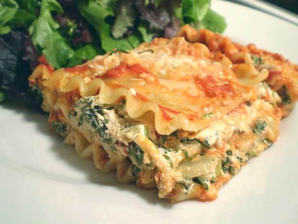 Healthy Lasagna Recipe
 Healthy & Delicious Lighter Spinach Lasagna Recipe