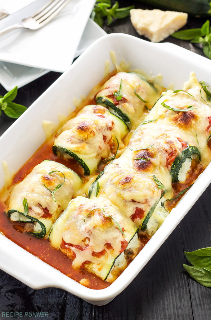 Healthy Lasagna Recipe
 Zucchini Lasagna Rolls Recipe Runner