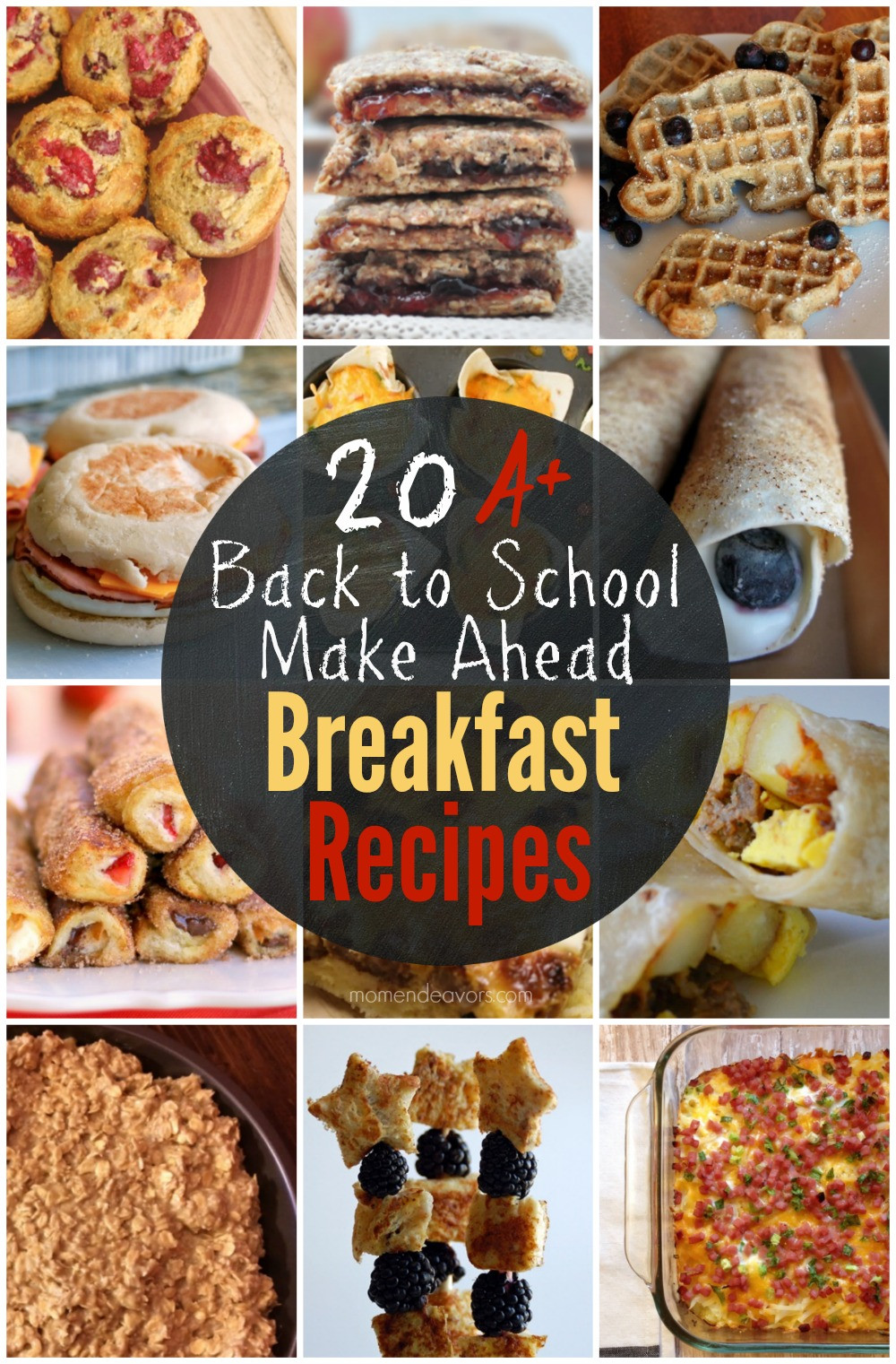 Healthy Make Ahead Breakfast Recipes
 A Month of Healthy Snack Ideas – Easy & Creative Ideas