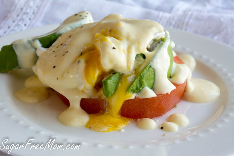 Healthy No Carb Breakfast
 Lightened Up Eggs Benedict Low Cal & Low Carb