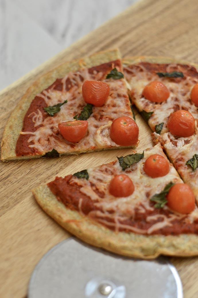 Healthy Pizza Dough Recipe
 A Blonde s Moment Healthy Pizza Recipe Quinoa Crust