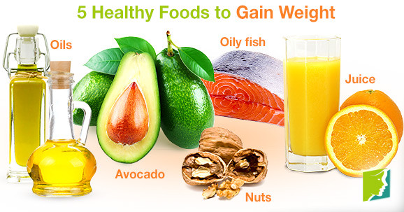 Healthy Snacks For Weight Gain
 5 Healthy Foods to Gain Weight