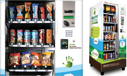 Healthy Vending Machine Snacks
 HUMAN Healthy Vending Machines