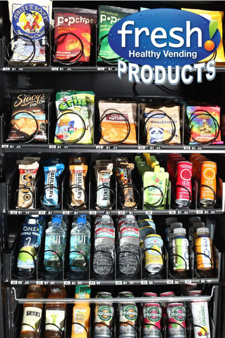 Healthy Vending Machine Snacks
 Pin by Fresh Healthy Vending on In The News