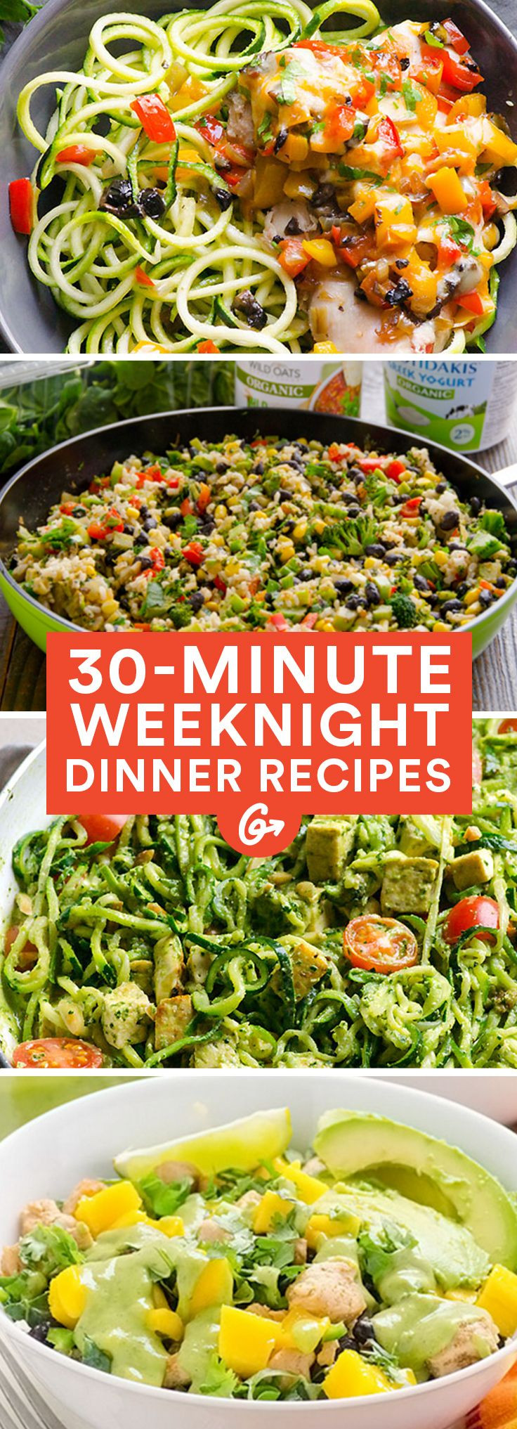 Healthy Weeknight Dinners
 7 Simple Clean Eating Recipes for Busy Weeknights